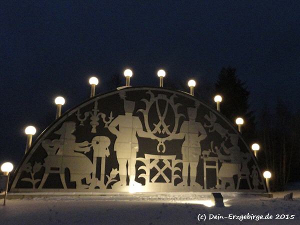 Lichterbogen Schwibbogen ... im Erzgebirge