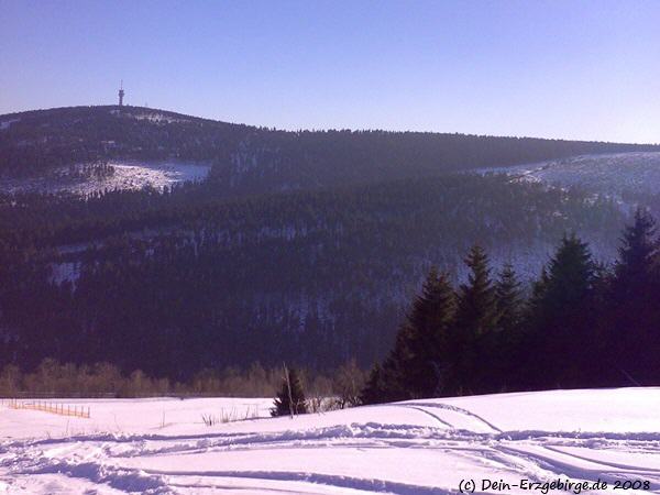 Der Klínovec (Keilberg) im Erzgebirge, Tschechien