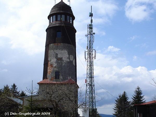Plattenberg bei Platten (Erzgebirge Tschechien)