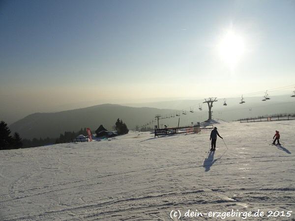Auf den Alpin Ski Pisten ... bei Bozi Dar ...