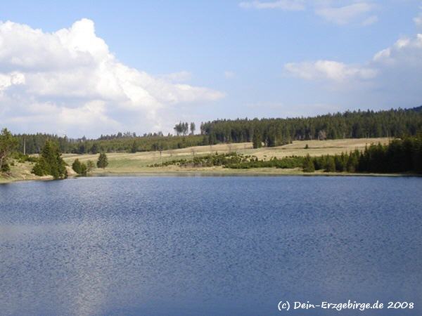 Stausee bei Myslivny (Erzgebirge Tschechien)